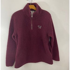 Pink Sweater  Fleece Size: XS